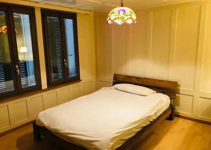 Simple Flat 64m2 Center Private Parking Small Bathroom * Burgdorf